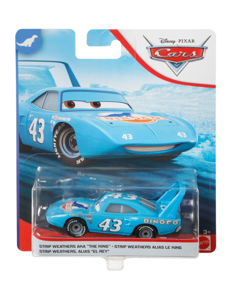 MTDXV29_FLM02,Masinuta Metalica Cars3 Personajul The King