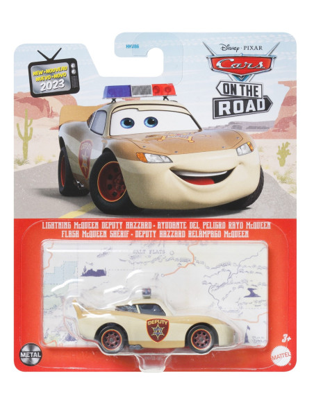 MTDXV29_HKY55,Masinuta Metalica Cars3 Personajul Fulger Mcqueen Deputy Hazzard
