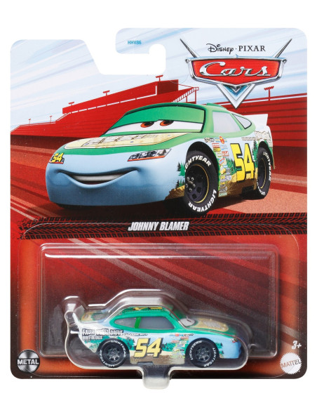 MTDXV29_DVV69,Masinuta Metalica Cars3 Personajul Johnny Blamer