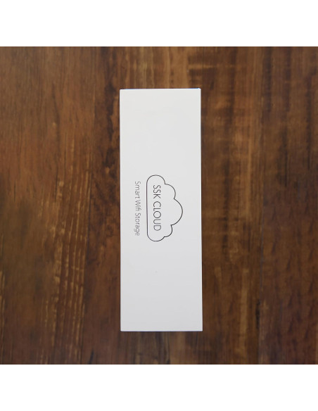 NAS SSK Cloud SSM-F200 Portable Smart WiFi Storage negru Open
