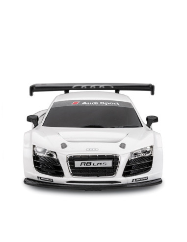 Ras46800_Alb,Masina Cu Telecomanda Audi R8 Alb Cu Scara 1 La 24