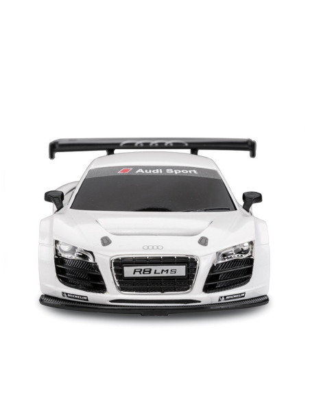 Ras46800_Alb,Masina Cu Telecomanda Audi R8 Alb Cu Scara 1 La 24