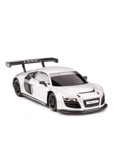 Ras46800_Alb,Masina Cu Telecomanda Audi R8 Alb Cu Scara 1 La 24