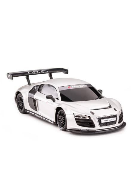 Ras46800_Alb,Masina Cu Telecomanda Audi R8 Alb Cu Scara 1 La 24