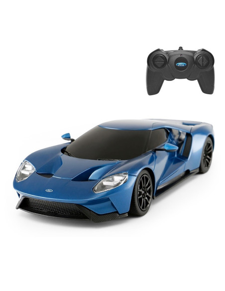 Ras78200_Albastru,Masina Cu Telecomanda Ford Gt Cu Scara 1 La 24