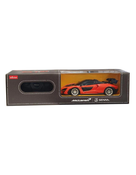 Ras96700_Portocaliu,Masina Cu Telecomanda Mclaren Senna Portocaliu Cu Scara 1 La 24