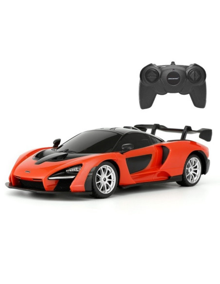 Ras96700_Portocaliu,Masina Cu Telecomanda Mclaren Senna Portocaliu Cu Scara 1 La 24