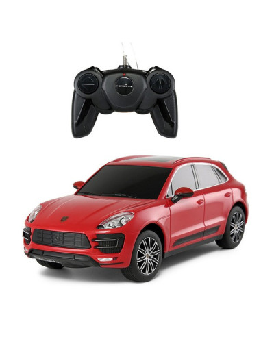 Ras46100_Rosu,Masina Cu Telecomanda Porsche Cayenne Turbo Rosu Cu Scara 1 La 24