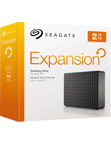 HDD Extern Seagate Expansion, 2TB, Negru, USB 3.0,STEB2000200