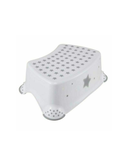 BN-4052396045017,Inaltator de baie antiderapant, Tomek, Cu baza antialunecare, 40.5 x 28.5 x 14 cm, Keeeper, Stars Cosmic White