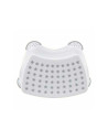 BN-4052396045017,Inaltator de baie antiderapant, Tomek, Cu baza antialunecare, 40.5 x 28.5 x 14 cm, Keeeper, Stars Cosmic White