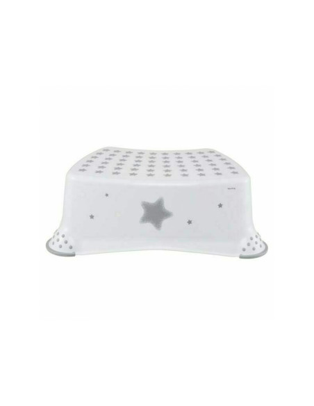 BN-4052396045017,Inaltator de baie antiderapant, Tomek, Cu baza antialunecare, 40.5 x 28.5 x 14 cm, Keeeper, Stars Cosmic White