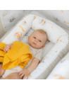 BN-47696,Cosulet reversibil pentru bebelusi, Dimensiune 95 x 60 x 20 cm, De la nastere pana la 4 luni, Bubaba, Sleepy Animals, B