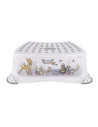 BN-4052396092981,Inaltator de baie antiderapant, Tomek, Cu baza antialunecare, 40.5 x 28.5 x 14 cm, Keeeper, Bambi, Nordic White