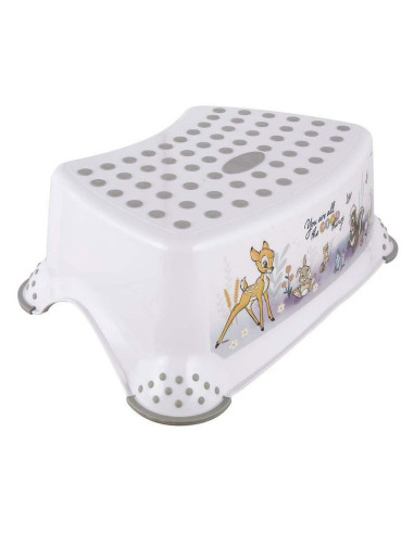 BN-4052396092981,Inaltator de baie antiderapant, Tomek, Cu baza antialunecare, 40.5 x 28.5 x 14 cm, Keeeper, Bambi, Nordic White
