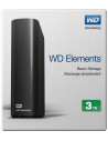 HDD extern WD Elements, 3TB, 3.5", negru, USB 3.0,WDBWLG0030HBK
