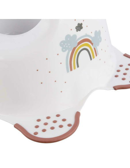 BN-4052396093131,Olita copii anatomica, Adam, Cu functie antialunecare, Cu spatar inalt, 38 x 27 x 23.5 cm, Keeeper, Rainbow