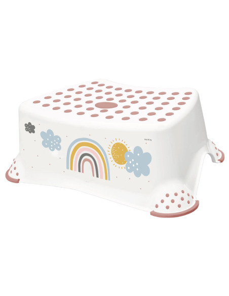 BN-4052396093155,Inaltator de baie antiderapant, Tomek, Cu baza antialunecare, 40.5 x 28.5 x 14 cm, Keeeper, Rainbow