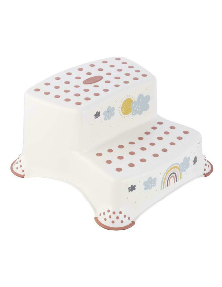 BN-4052396093162,Scaunel Inaltator WC in Doua Trepte, Suprafata antiderapanta, Igor, 40 x 37 x 21 cm, Keeeper, Rainbow