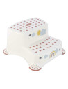 BN-4052396093162,Scaunel Inaltator WC in Doua Trepte, Suprafata antiderapanta, Igor, 40 x 37 x 21 cm, Keeeper, Rainbow