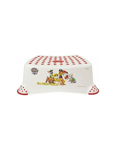 BN-4001515029094,Inaltator de baie antiderapant, Tomek, Cu baza antialunecare, 40.5 x 28.5 x 14 cm, Keeeper, Paw Patrol, Cherry 