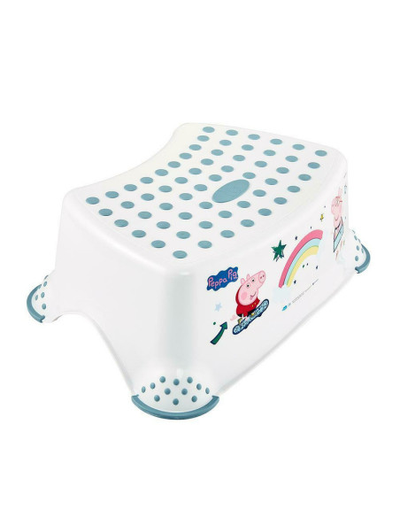 BN-4052396080568,Inaltator de baie antiderapant, Tomek, Cu baza antialunecare, 40.5 x 28.5 x 14 cm, Keeeper, Peppa Pig Blue