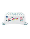 BN-4052396080568,Inaltator de baie antiderapant, Tomek, Cu baza antialunecare, 40.5 x 28.5 x 14 cm, Keeeper, Peppa Pig Blue