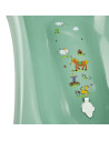 BN-4052396083163,Cadita ergonomica de baie cu dop de scurgere, Maria, 84 x 49 x 30 cm, Keeeper, Funny Farm, Green
