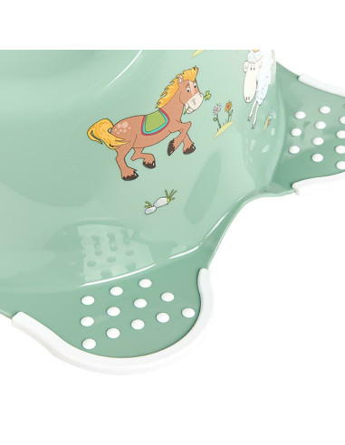 BN-4052396083200,Olita copii anatomica, Adam, Cu functie antialunecare, Cu spatar inalt, 38 x 27 x 23.5 cm, Keeeper, Funny Farm,