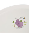 BN-4052396058925,Cadita ergonomica de baie cu dop de scurgere, Maria, 84 x 49 x 30 cm, Keeeper, Hippo, White