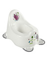 BN-4052396001525,Olita copii anatomica, Adam, Cu functie antialunecare, Cu spatar inalt, 38 x 27 x 23.5 cm, Keeeper, Hippo, Whit