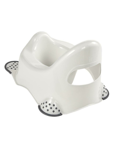 BN-4052396001525,Olita copii anatomica, Adam, Cu functie antialunecare, Cu spatar inalt, 38 x 27 x 23.5 cm, Keeeper, Hippo, Whit
