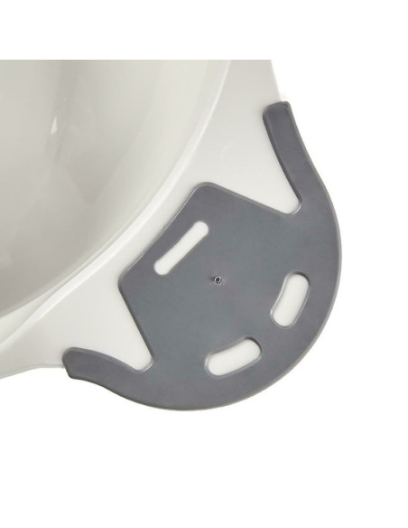 BN-4052396001525,Olita copii anatomica, Adam, Cu functie antialunecare, Cu spatar inalt, 38 x 27 x 23.5 cm, Keeeper, Hippo, Whit