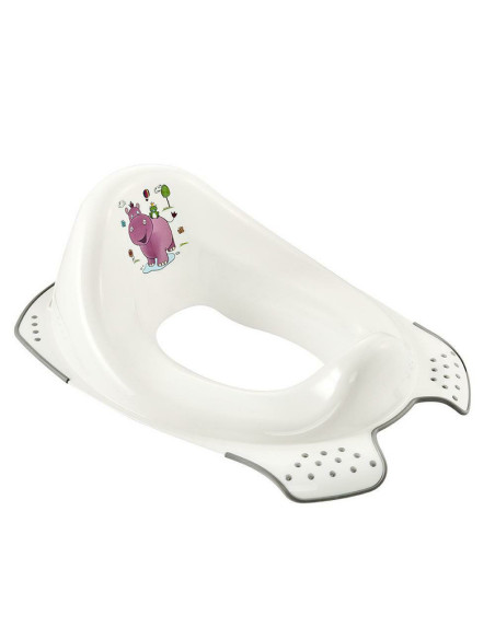 BN-4052396059229,Reductor anatomic toaleta, Ewa, Cu baza antialunecare, 30 x 40 x 15 cm, Keeeper, Hippo, White