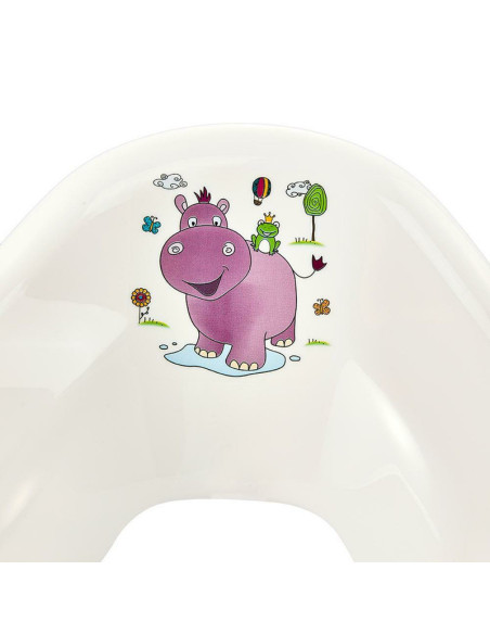 BN-4052396059229,Reductor anatomic toaleta, Ewa, Cu baza antialunecare, 30 x 40 x 15 cm, Keeeper, Hippo, White