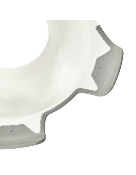 BN-4052396059229,Reductor anatomic toaleta, Ewa, Cu baza antialunecare, 30 x 40 x 15 cm, Keeeper, Hippo, White