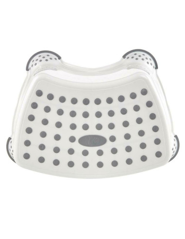 BN-4052396059137,Inaltator de baie antiderapant, Tomek, Cu baza antialunecare, 40.5 x 28.5 x 14 cm, Keeeper, Hippo, White