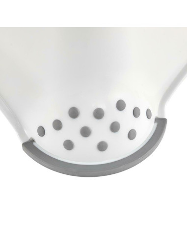 BN-4052396059137,Inaltator de baie antiderapant, Tomek, Cu baza antialunecare, 40.5 x 28.5 x 14 cm, Keeeper, Hippo, White