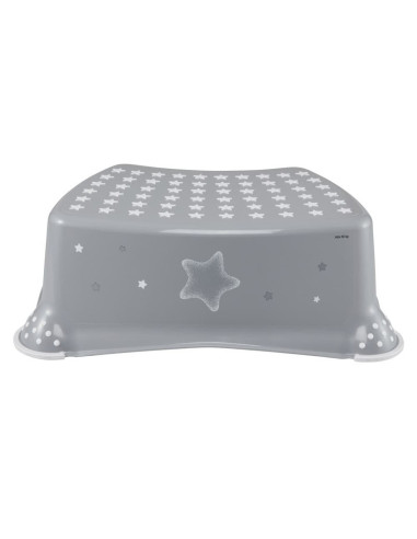 BN-4052396045000,Inaltator de baie antiderapant, Tomek, Cu baza antialunecare, 40.5 x 28.5 x 14 cm, Keeeper, Stars, Nordic Grey