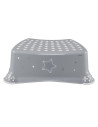 BN-4052396045000,Inaltator de baie antiderapant, Tomek, Cu baza antialunecare, 40.5 x 28.5 x 14 cm, Keeeper, Stars, Nordic Grey