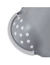 BN-4052396045000,Inaltator de baie antiderapant, Tomek, Cu baza antialunecare, 40.5 x 28.5 x 14 cm, Keeeper, Stars, Nordic Grey