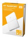 HDD extern WD My Passport, 1TB, 2.5", alb, USB