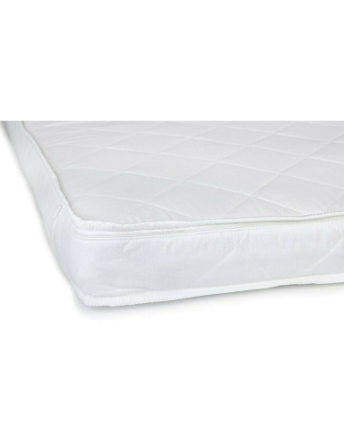 BN-MAT_LTX_140,Saltea pentru patut YappyLatex din cocos si latex, YappyKids, 140x70x8 cm, Alb