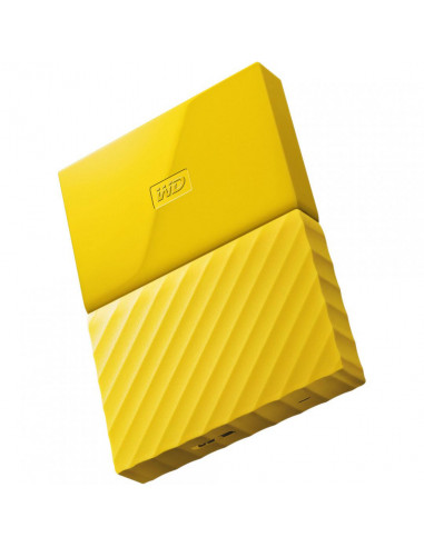 HDD extern WD My Passport, 1TB, 2.5", galben, USB