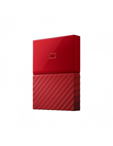 HDD extern WD My Passport, 4TB, 2.5", Rosu, USB