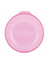 BN-NV0414019PINK,Nuby - Cana cu manere, 360°, Din materialul ecologic tritan, Rezistenta, 240 ml, 6 luni+, Roz