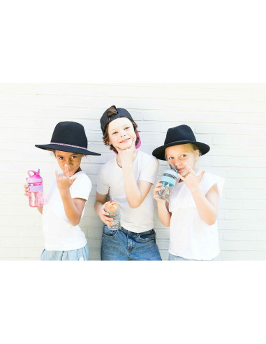 BN-NV0414024BLUE,Nuby - Cana 2 in 1, Cu pai incorporat, Din materialul ecologic tritan, Rezistenta, 360 ml, 3+ ani, Albastru