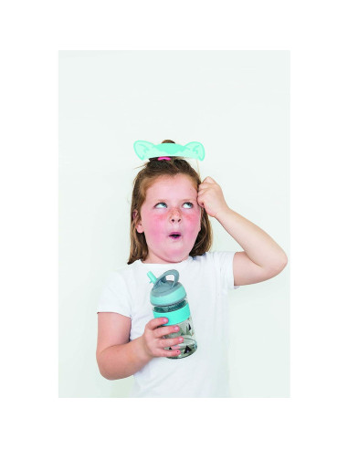 BN-NV0414024GREY,Nuby - Cana 2 in 1, Cu pai incorporat, Din materialul ecologic tritan, Rezistenta, 360 ml, 3+ ani, Gri