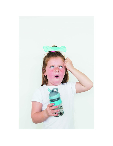 BN-NV0414024GREY,Nuby - Cana 2 in 1, Cu pai incorporat, Din materialul ecologic tritan, Rezistenta, 360 ml, 3+ ani, Gri