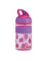 BN-NV0414024PINK,Nuby - Cana 2 in 1, Cu pai incorporat, Din materialul ecologic tritan, Rezistenta, 360 ml, 3+ ani, Roz